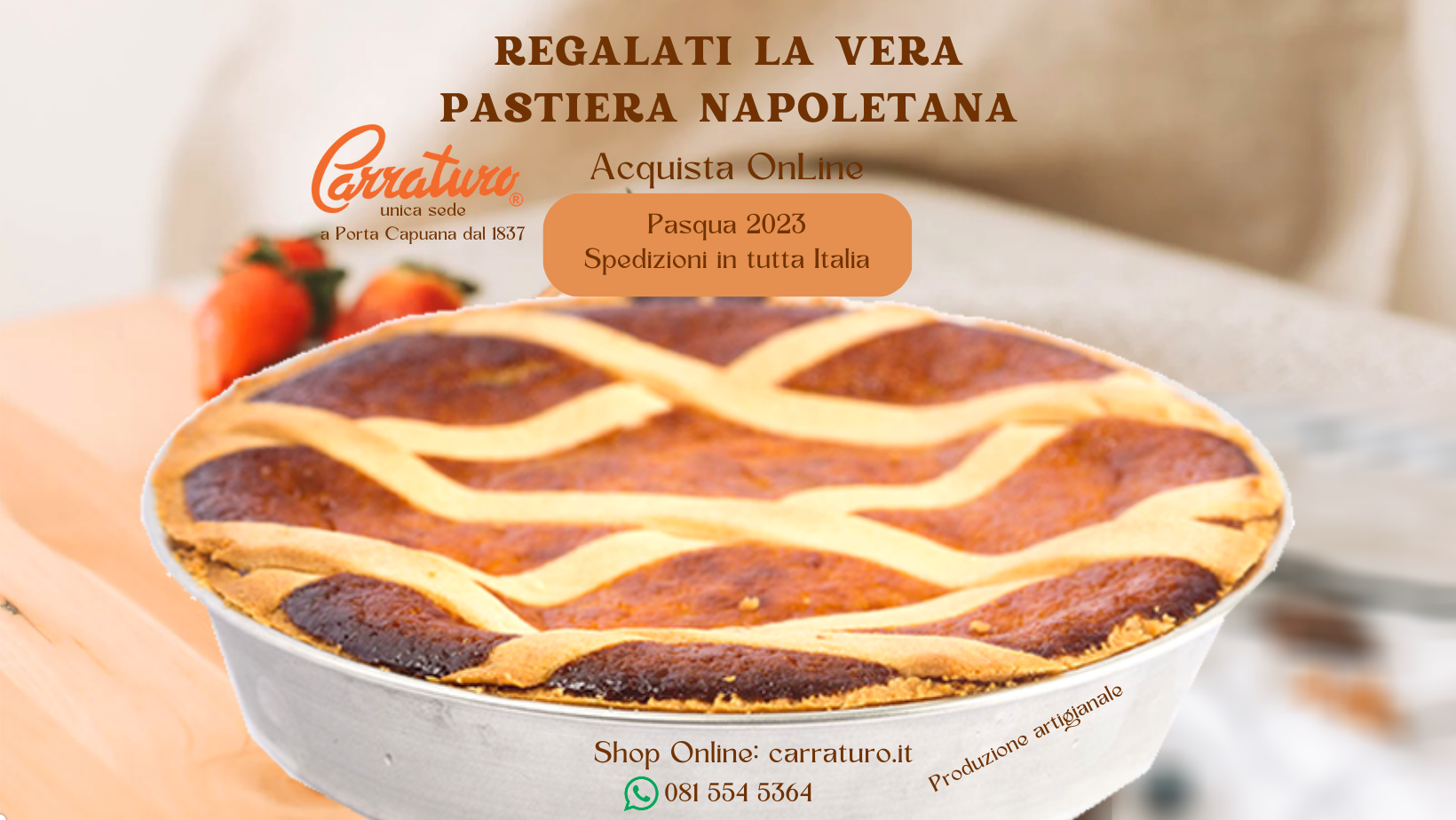 Vendita pastiera napoletana Online