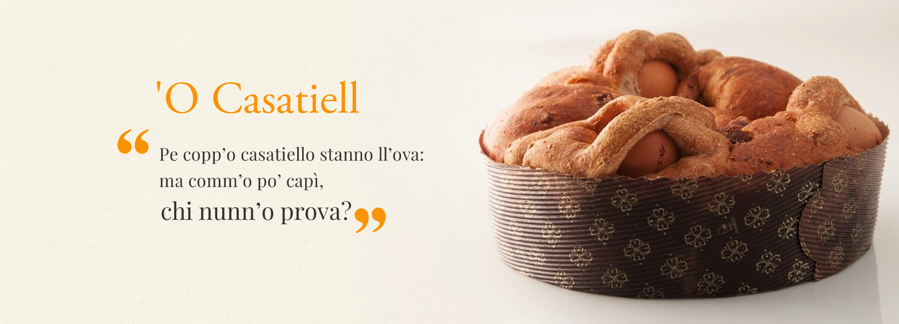 Il casatiello napoletano, vendita online per Pasqua
